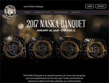 Tablet Screenshot of naskabanquet.com